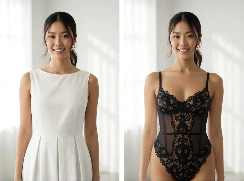 AI Lingerie Try-On